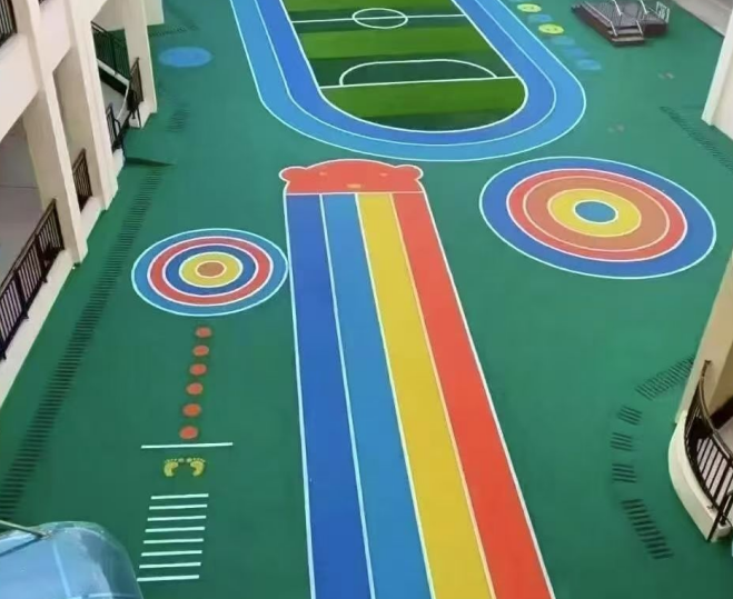 菏泽市透气型塑胶跑道硅pu球场 - 价格